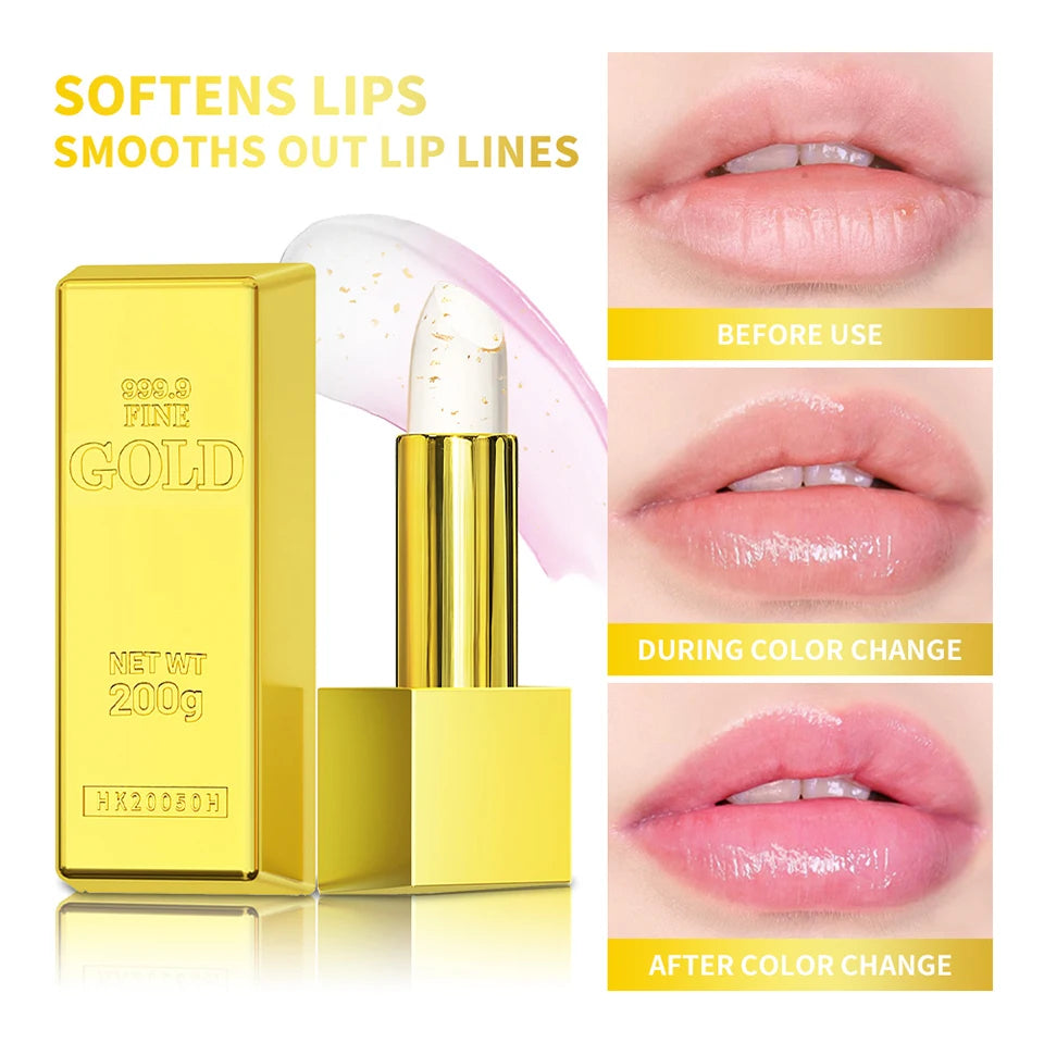 24K Gold Color-Changing Moisturizing Lip Balm - 11