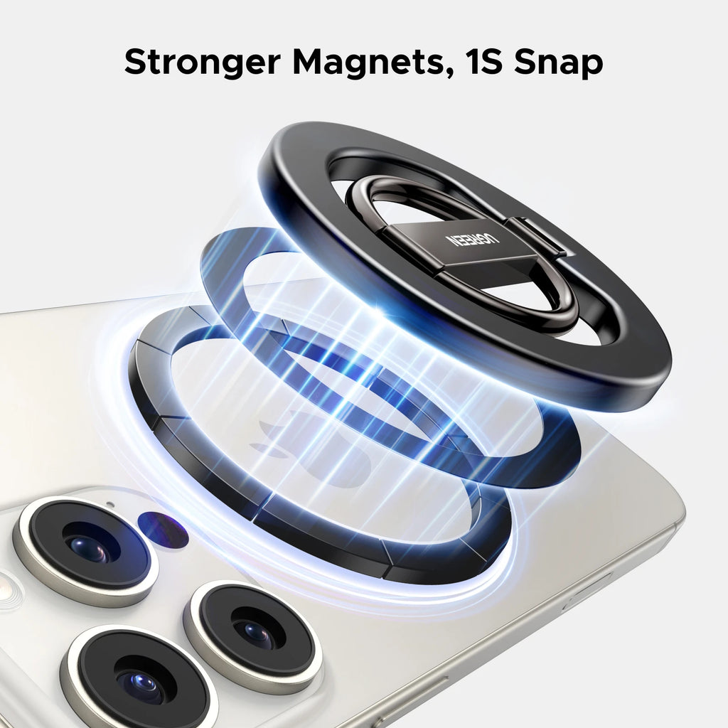 Magnetic Ring Phone Holder and Kickstand for MagSafe