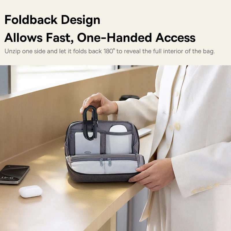 Portable Digital Electronics Travel Organizer Case