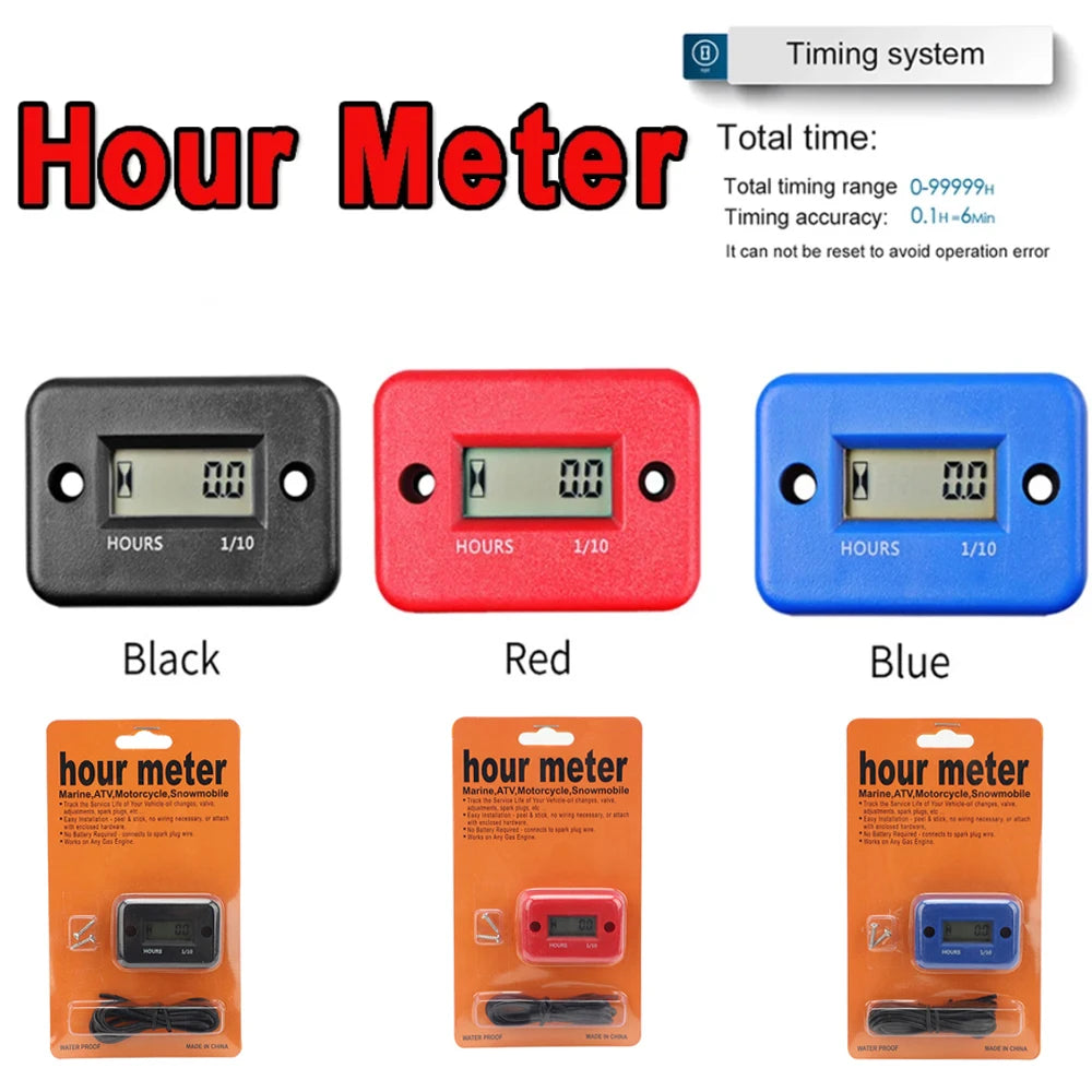 Digital Inductive Hour Meter for Gas Engines - 7