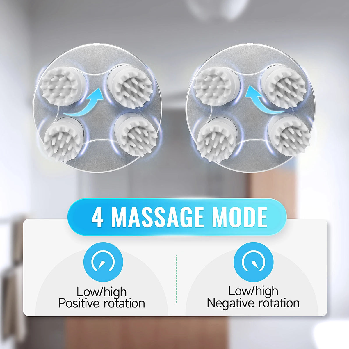 Electric Scalp and Full Body Deep Tissue Massage Tool