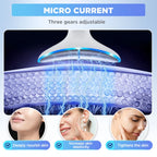 LED Face and Neck Skin Tightening Massage Device