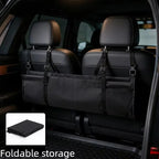 Oxford Cloth Car Trunk Backseat Organizer for Fishing Rods and Equipment