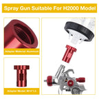 Disposable Paint Mixing Cup System with 14mm Spray Gun Adapter