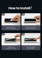 Tempered Glass Screen Protector for iPhone 16 Series