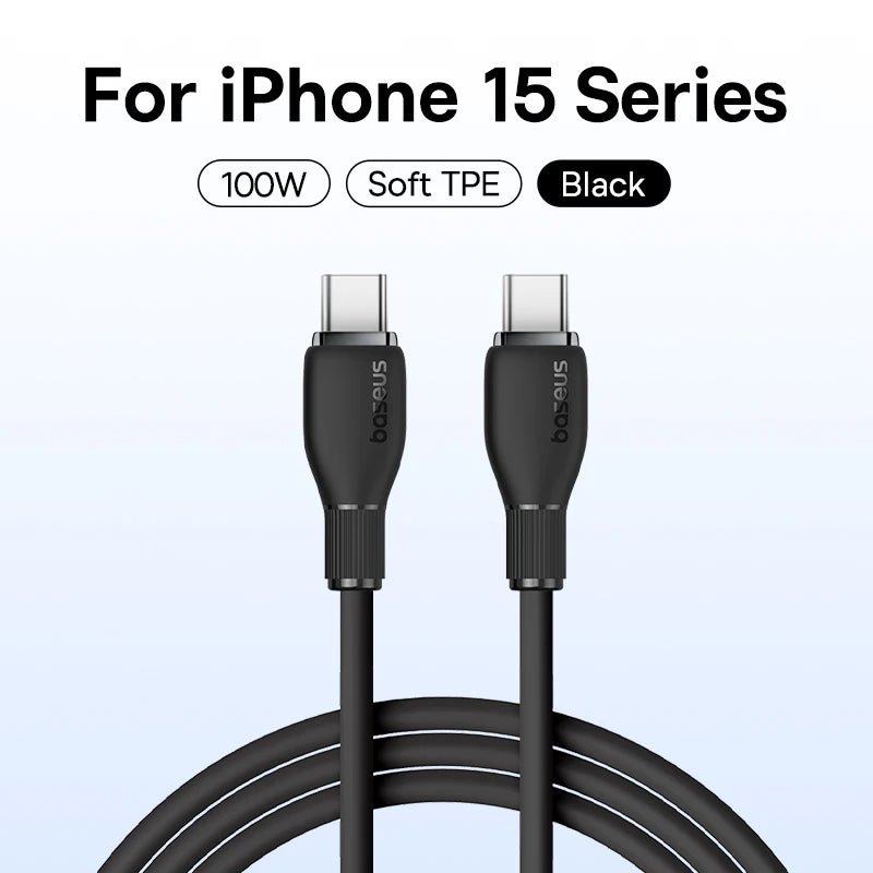 100W USB-C to USB-C Fast Charging Data Cable