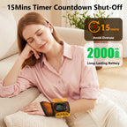 Cordless Heated Air Compression Wrist Massager