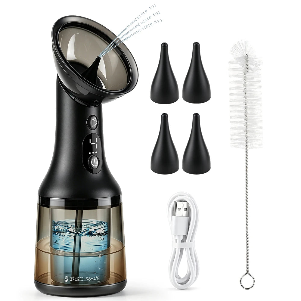 Electric Ear Wax Removal Irrigator with Dual Tank System
