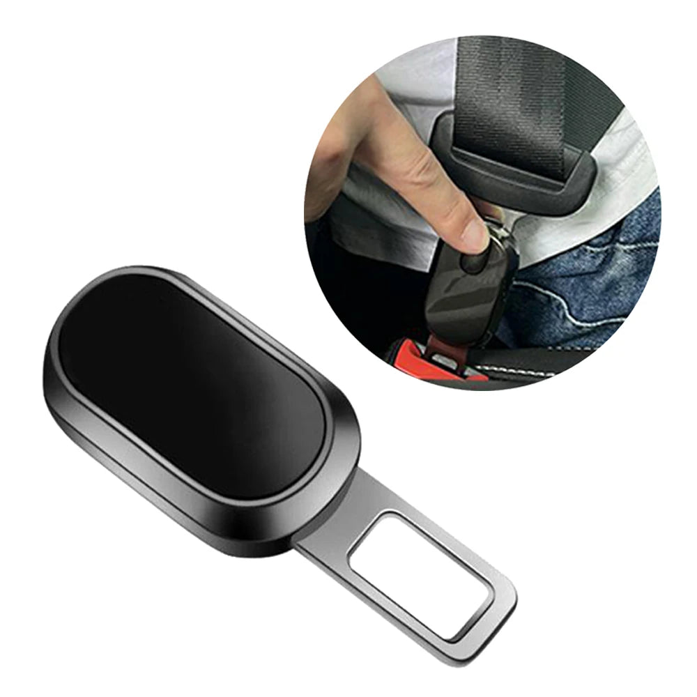 Car Seat Belt Buckle Extension Clip Metal Socket Plug Extender