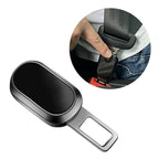 Metal Car Seat Belt Clip Buckle Extender 2cm Insert Socket