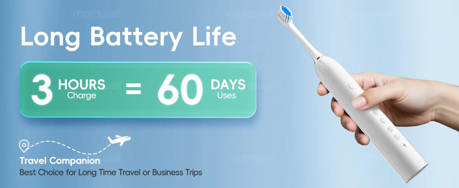 Portable Oral Irrigator and Electric Toothbrush Dental Care Kit - 19
