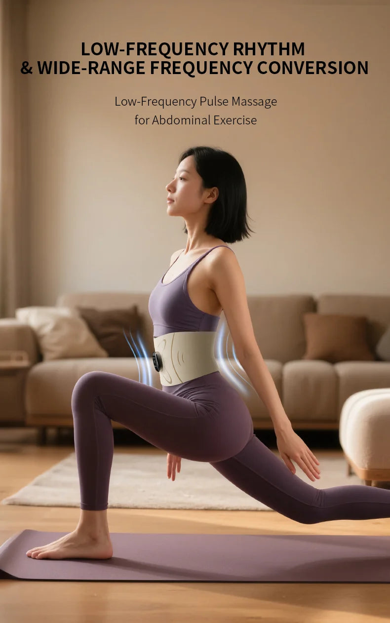 Electric Waist Pulse Massager for Abdominal Toning and Relaxation - 11
