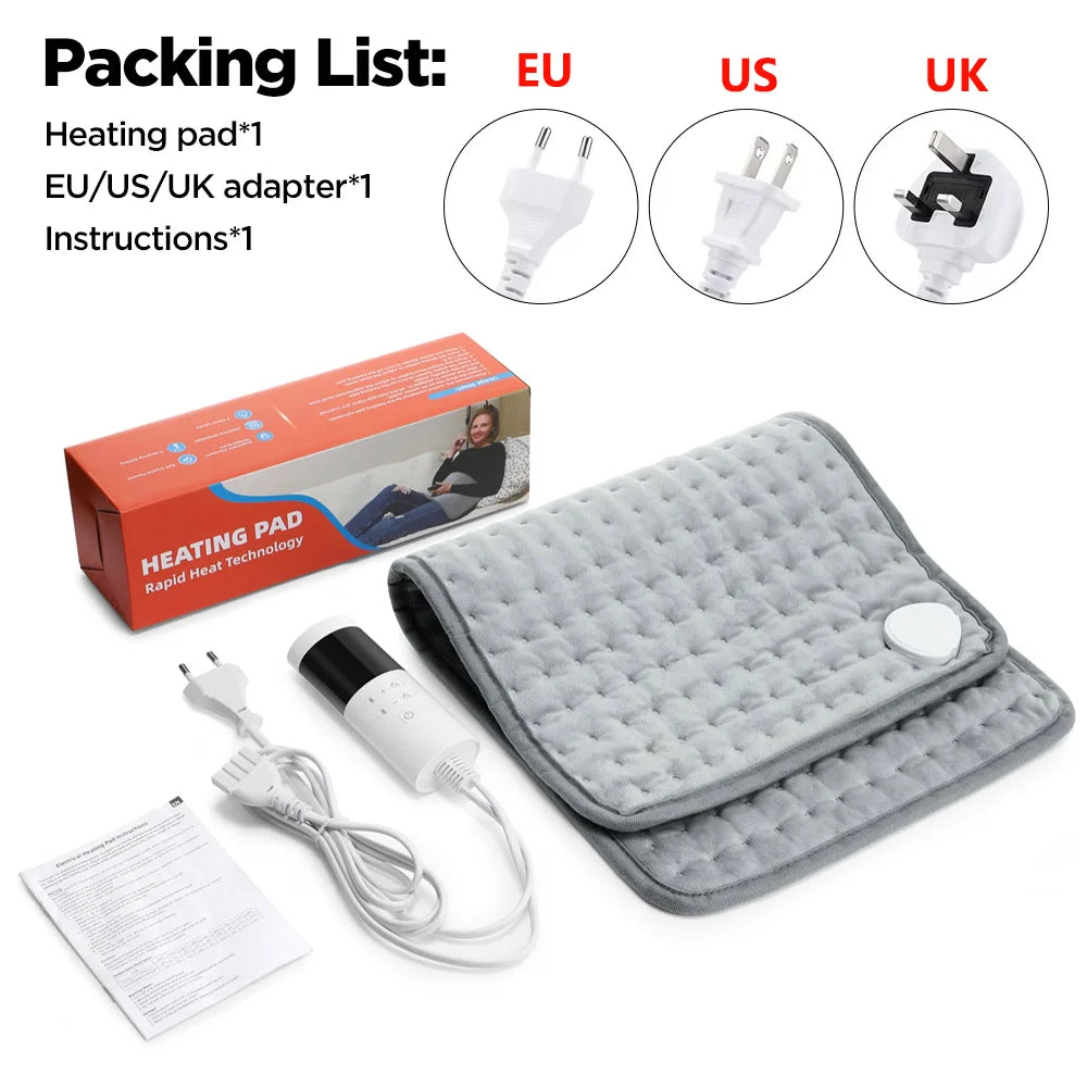 Electric Heating Pad for Back and Muscle Pain Relief - 28