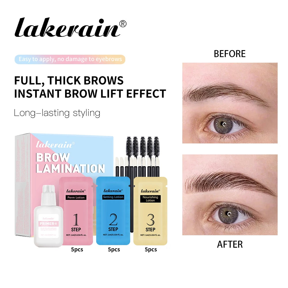 Professional Eyebrow Lamination and Perming Kit