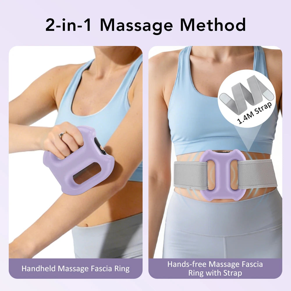 Electric Vibration Fascia Massage Ring for Full Body Recovery - 11