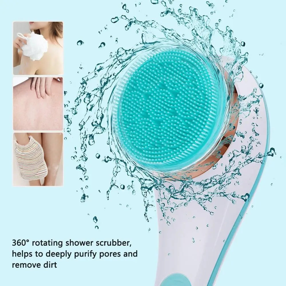 Electric Rotating Body Scrubber and Back Exfoliator - 2
