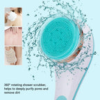 Electric Rotating Body Scrubber and Back Exfoliator