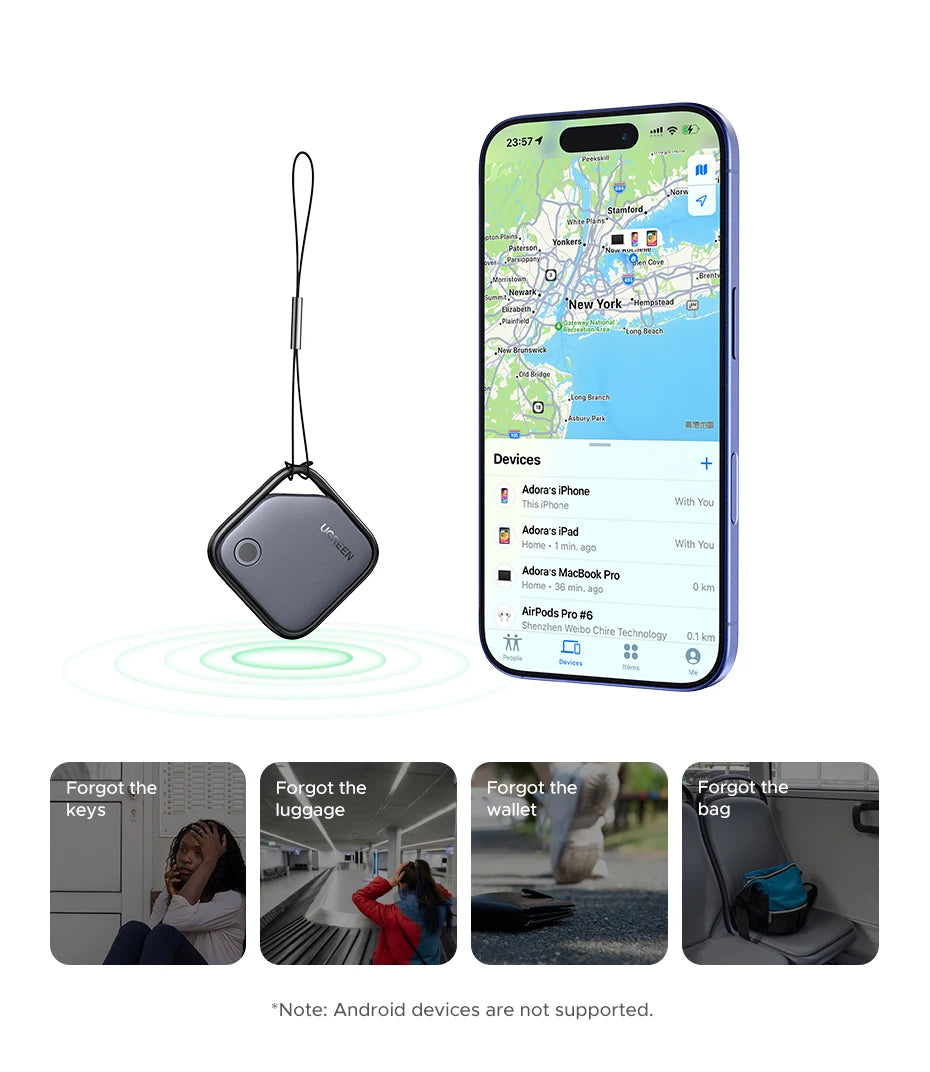 Bluetooth Item Tracker for Apple Find My Network - 10