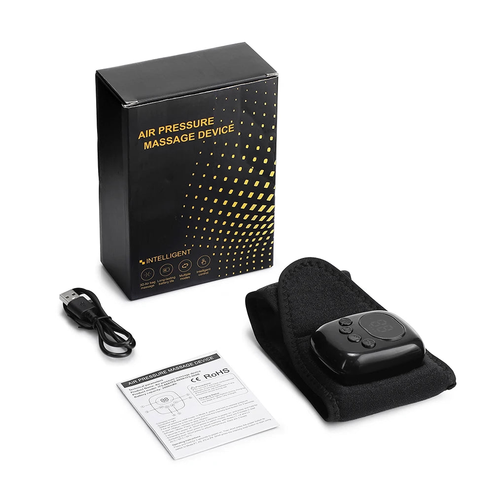 Cordless Heated Air Compression Wrist Massager