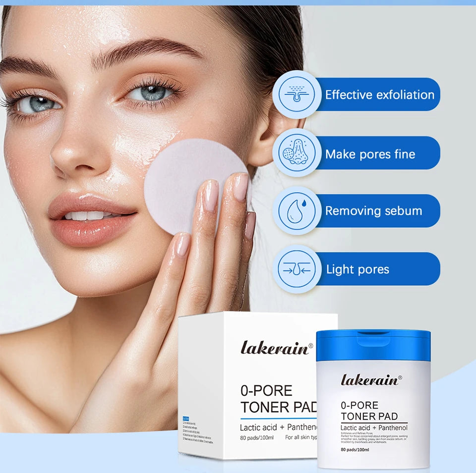 Hydrating Toner Pad and Peptide Facial Serum Skincare Set - 8