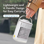 Portable Desktop Air Cooler and Humidifier with Misting Fan