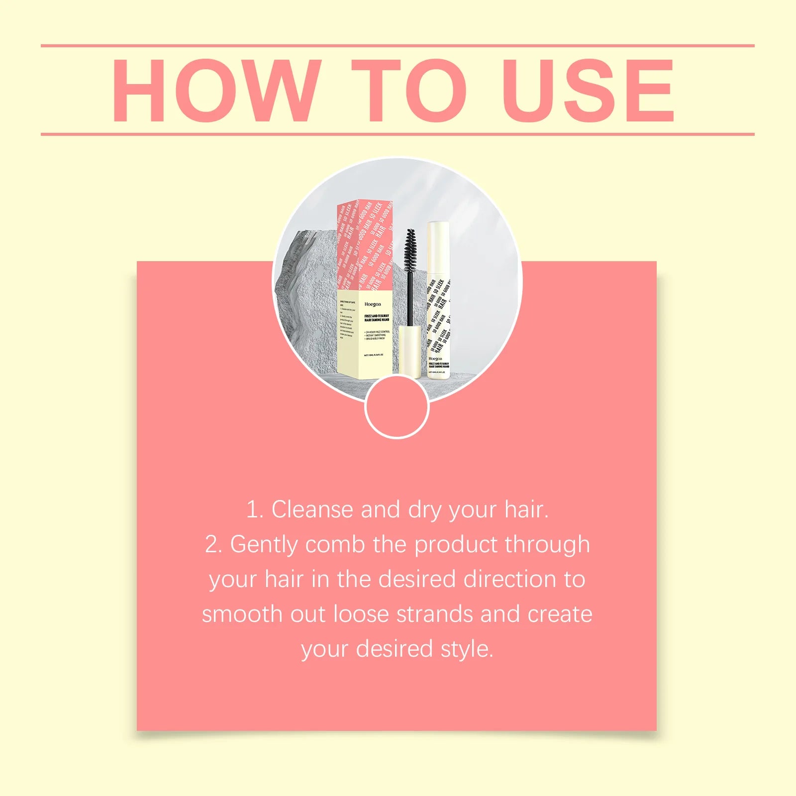 Hair Finishing Stick for Frizz Control and Flyaways - 12