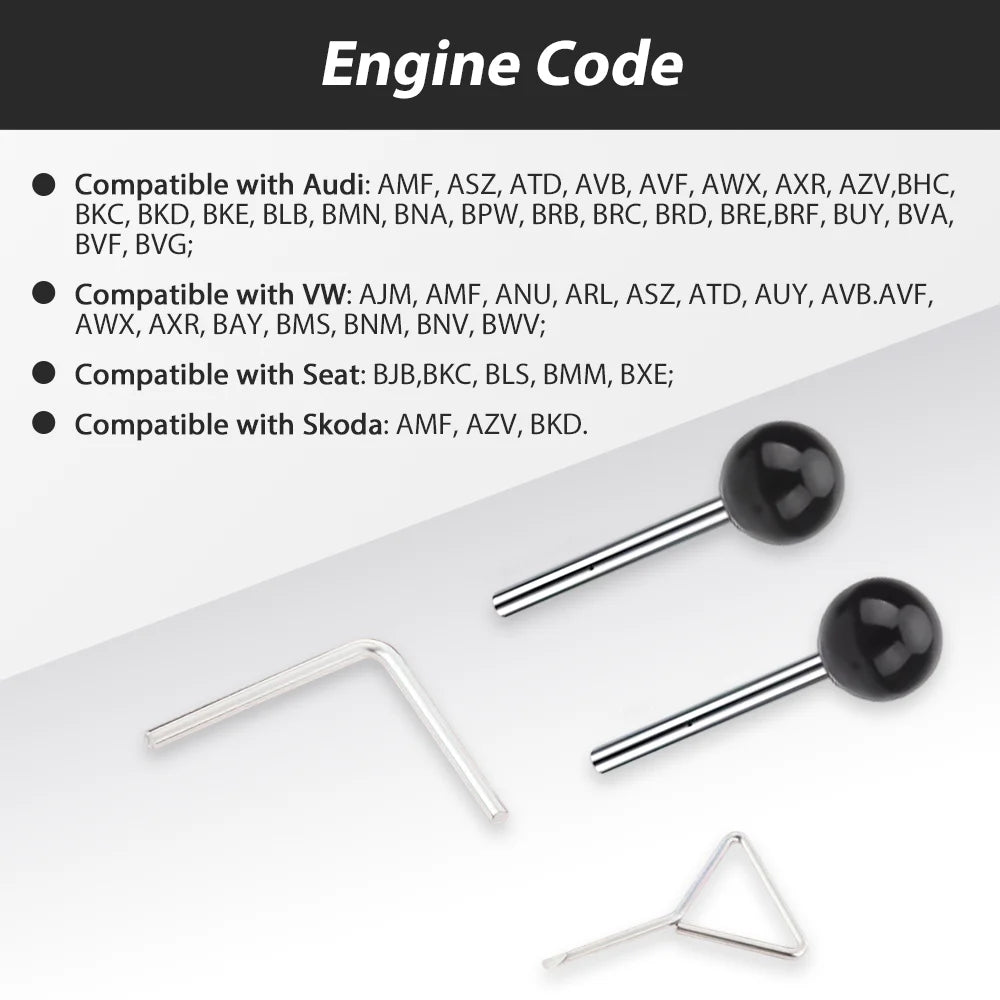 Diesel Engine Timing Tool Kit for 1.9L & 2.0L TDI Engines