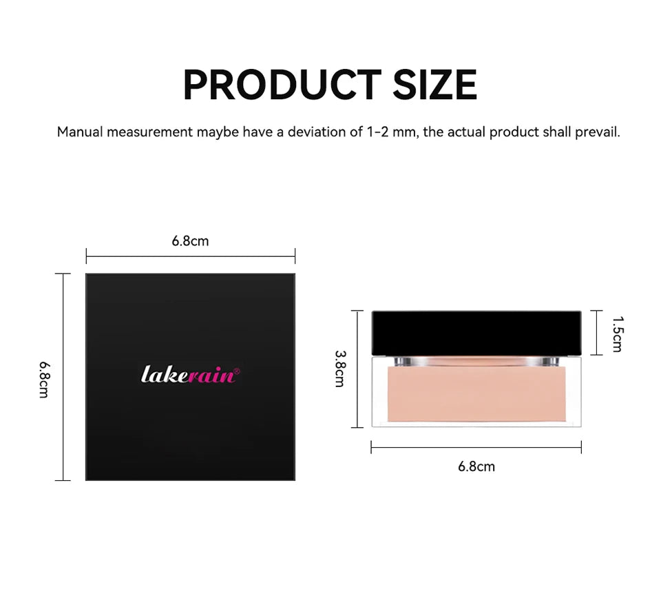 Matte Finishing Loose Baking Setting Powder for Long-Lasting Wear - 15