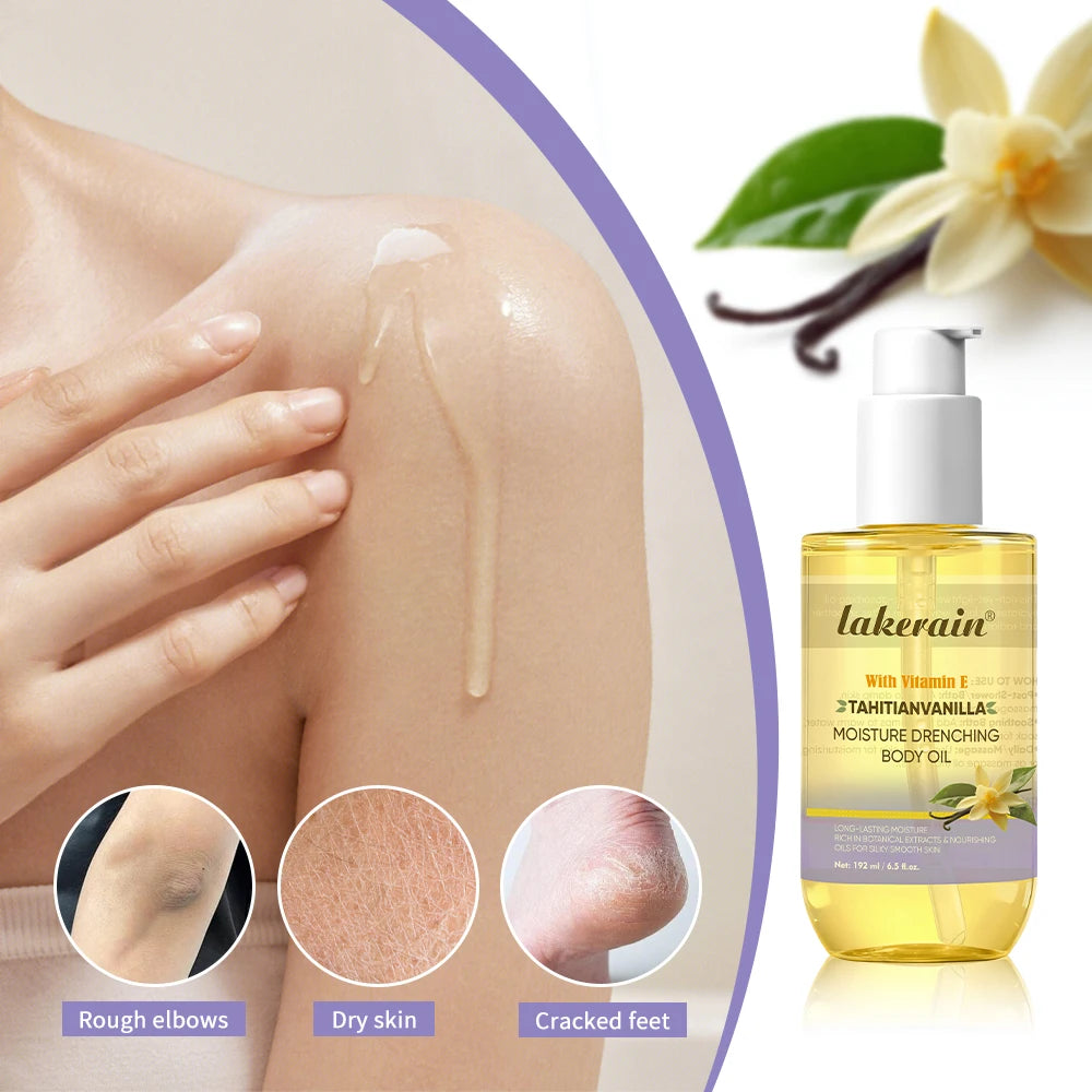 Moisture Drenching Vanilla Body Oil for Dry Skin - 3