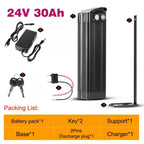 Silverfish E-Bike Lithium Battery Pack for 36V 48V Electric Bicycles