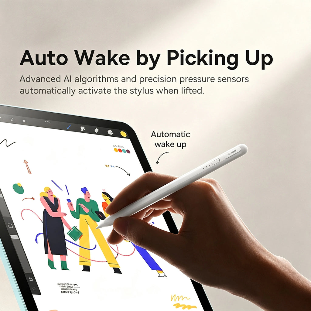 Magnetic Bluetooth Stylus Pen for iPad with Palm Rejection
