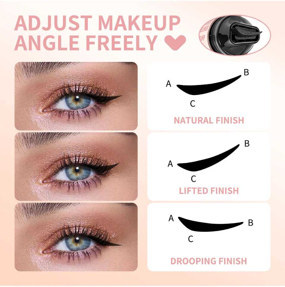 Waterproof Winged Eyeliner Stamp for Beginners - 11