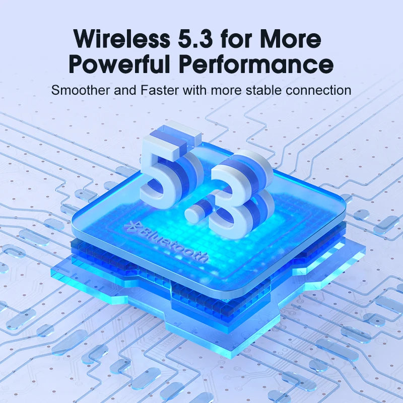 Active Noise Cancelling Wireless Earbuds with Bluetooth 5.3