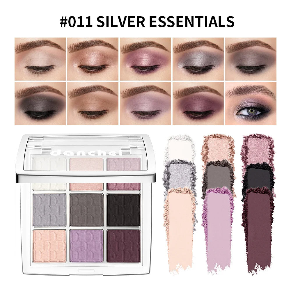 9-Shade Matte and Shimmer Eyeshadow Palette