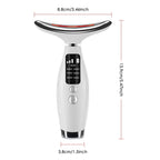 LED Face and Neck Skin Tightening Massage Device