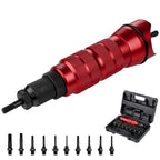 Electric Drill Rivet Nut Gun Adapter Tool Kit