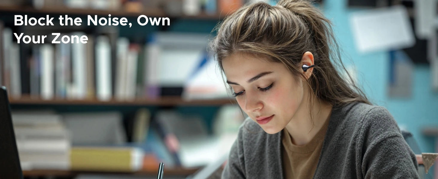 Open-Ear Bluetooth 6.0 Wireless Clip-On Earbuds - 19