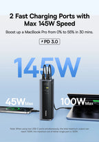 145W Fast Charging Portable Power Bank 20800mAh