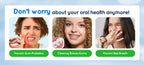 Portable Electric Water Flosser and Teeth Whitening Kit