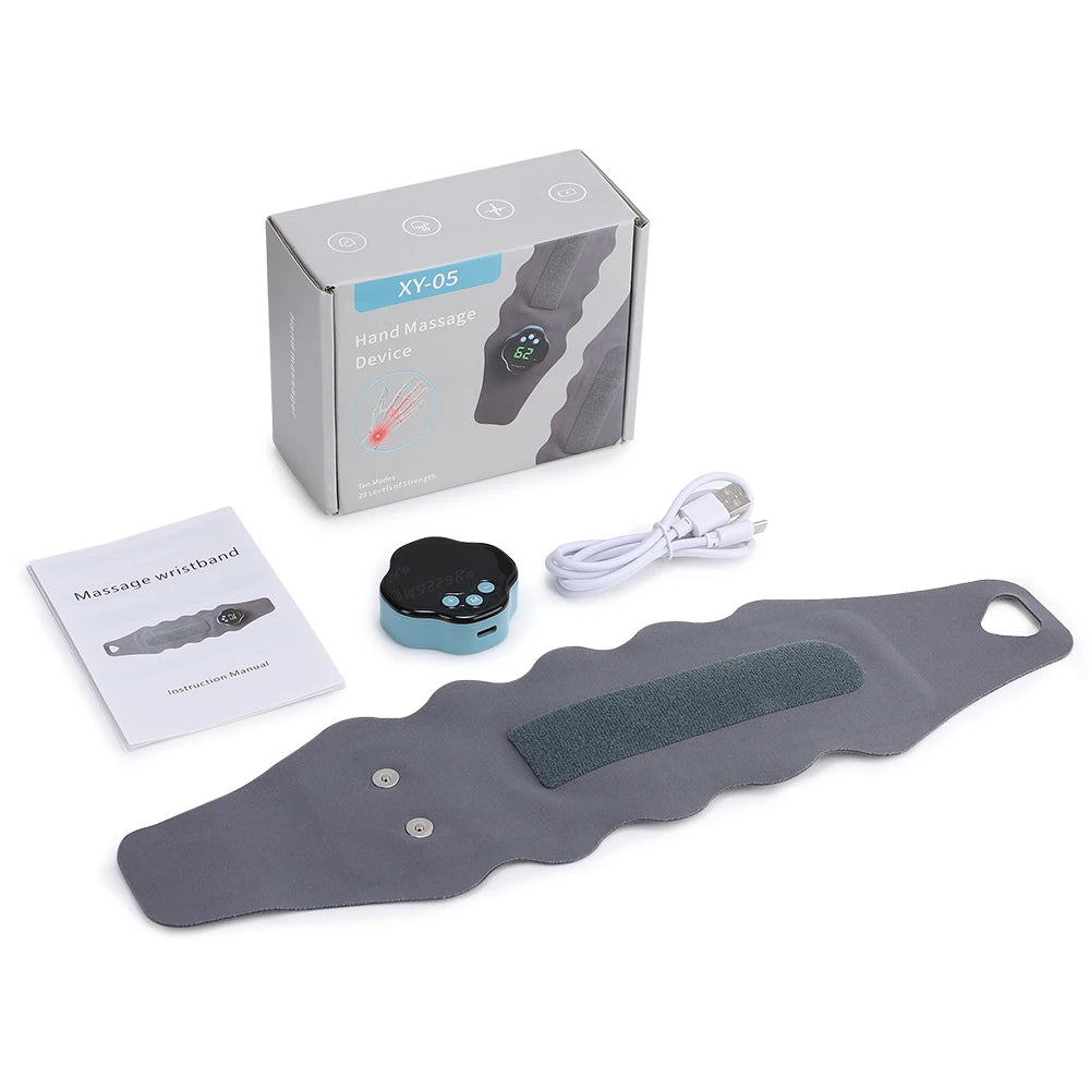 Microcurrent Wrist Massager Band with Adjustable Intensity - 20