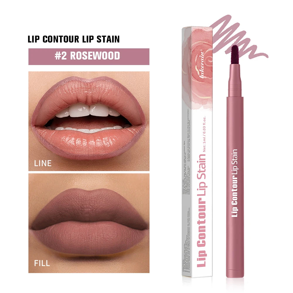 Dual-Sided Long-Lasting Lip Contour Stain and Liner - 44