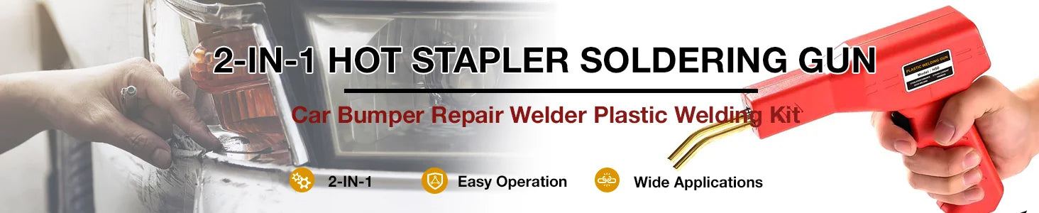 Stainless Steel Hot Stapler Welding Staples for Plastic Repair - 7
