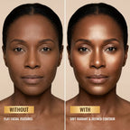 4-Color Highlighting and Contouring Face Makeup Palette