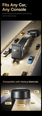Foldable Dashboard Suction Cup Car Phone Mount