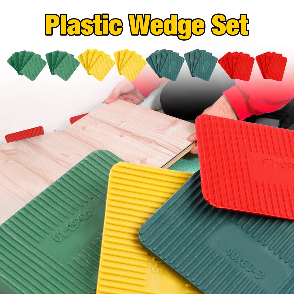 Plastic Leveling Shims and Wedges for Furniture and Windows