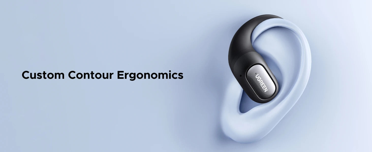 Open-Ear Bluetooth Wireless Sport Earbuds with Ear-Hooks - 12