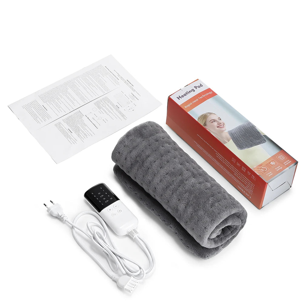Electric Heating Pad for Back and Leg Pain Relief