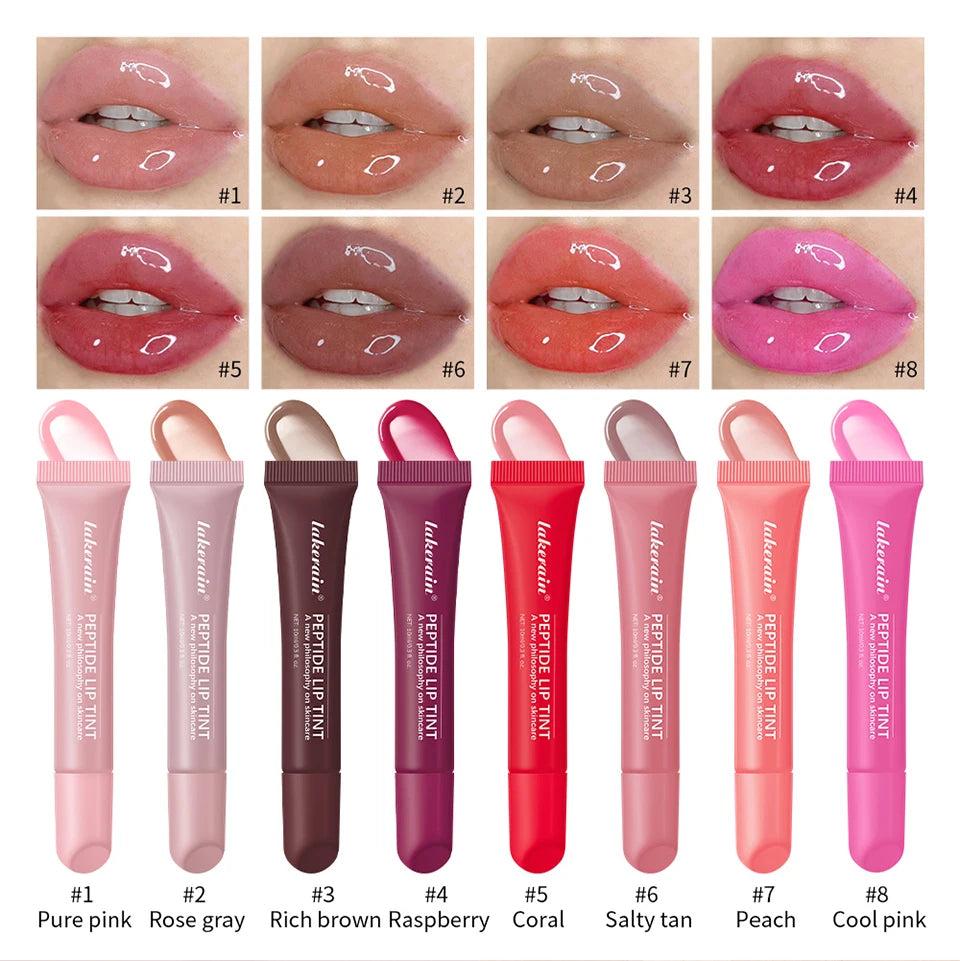 Hydrating Peptide Lip Tint for Shiny and Plump Lips