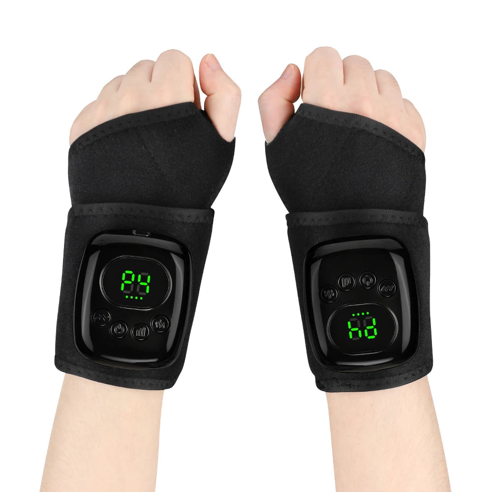 Cordless Heated Air Compression Wrist Massager