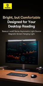 Magnetic Computer Screen Light for Monitor Desk Reading